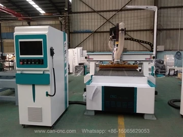 La màquina d'encaminador de fusta CNC ATC de Tunísia ha estat a punt. Gràcies...